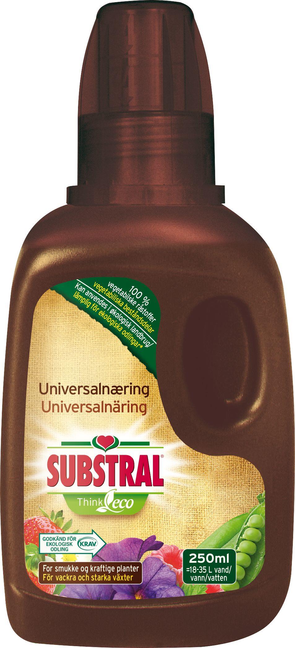 Substral Universalnäring 250ml 10 st/krt Think Eco