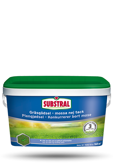 Substral Gräsmattegödsel mossa 5kg