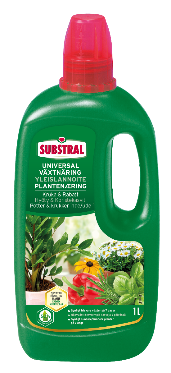 Substral Substral Universalnäring 1000ml 12st/krt