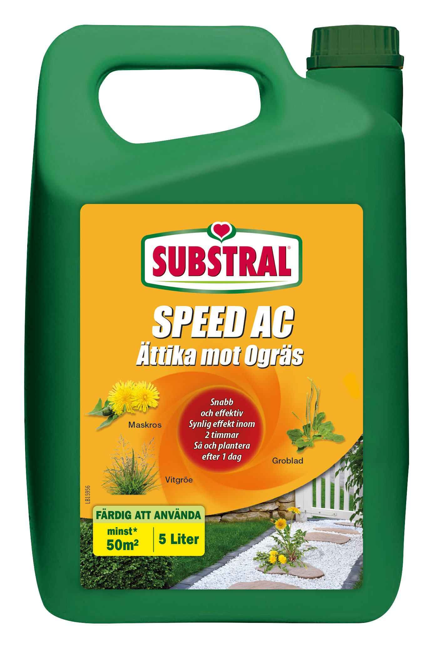 Substral Ogräsättika 5L
