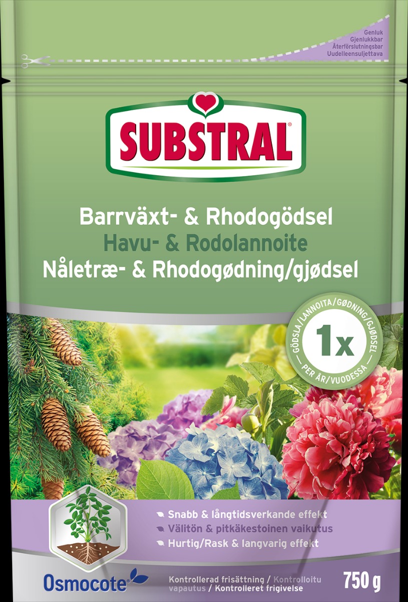 Substral Rhodo- & Barrgödsel 750 g