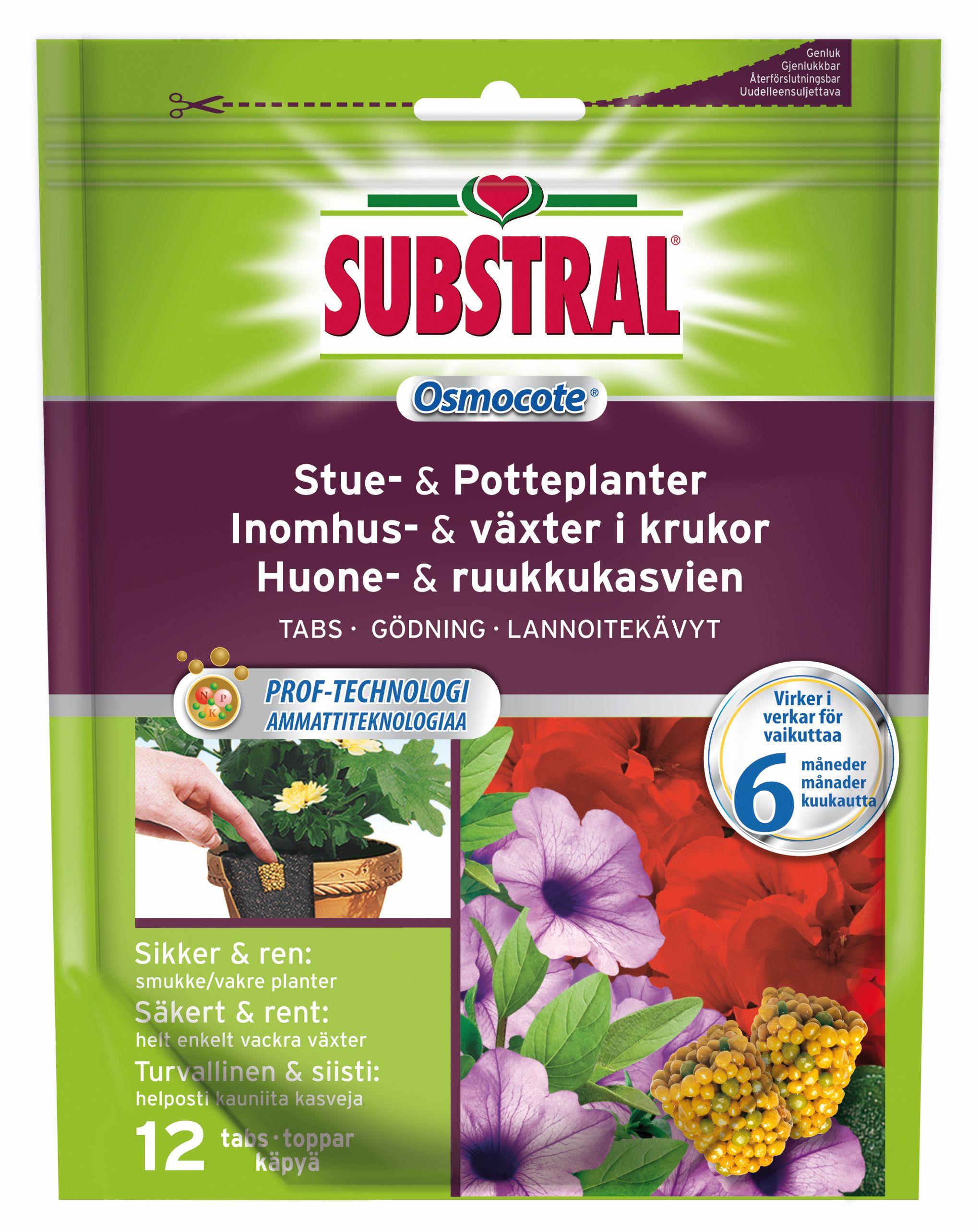 Substral krukgödsel tabletter 12x7,5g