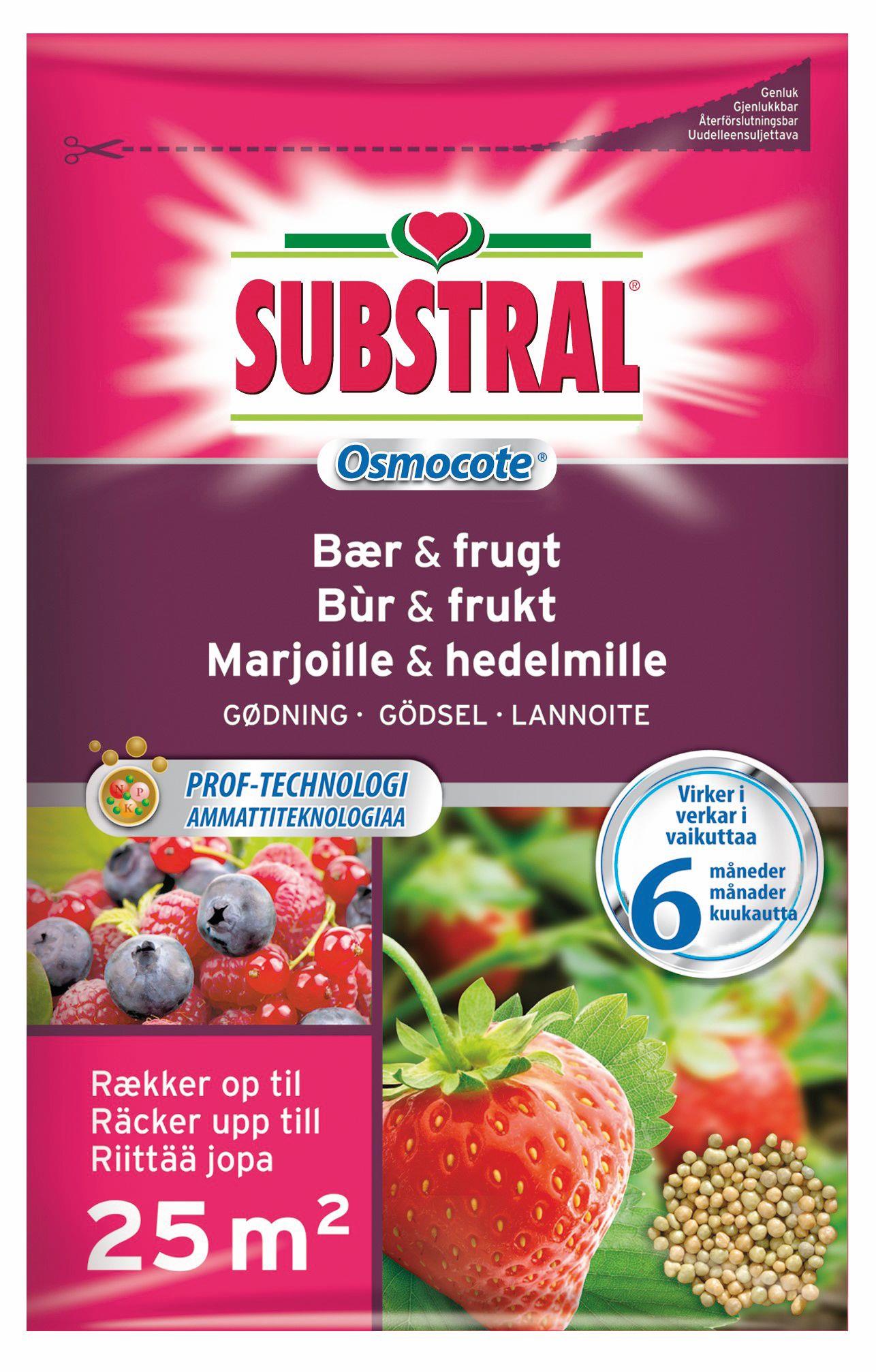 Substral Bär- & Fruktgödsel 0,8kg