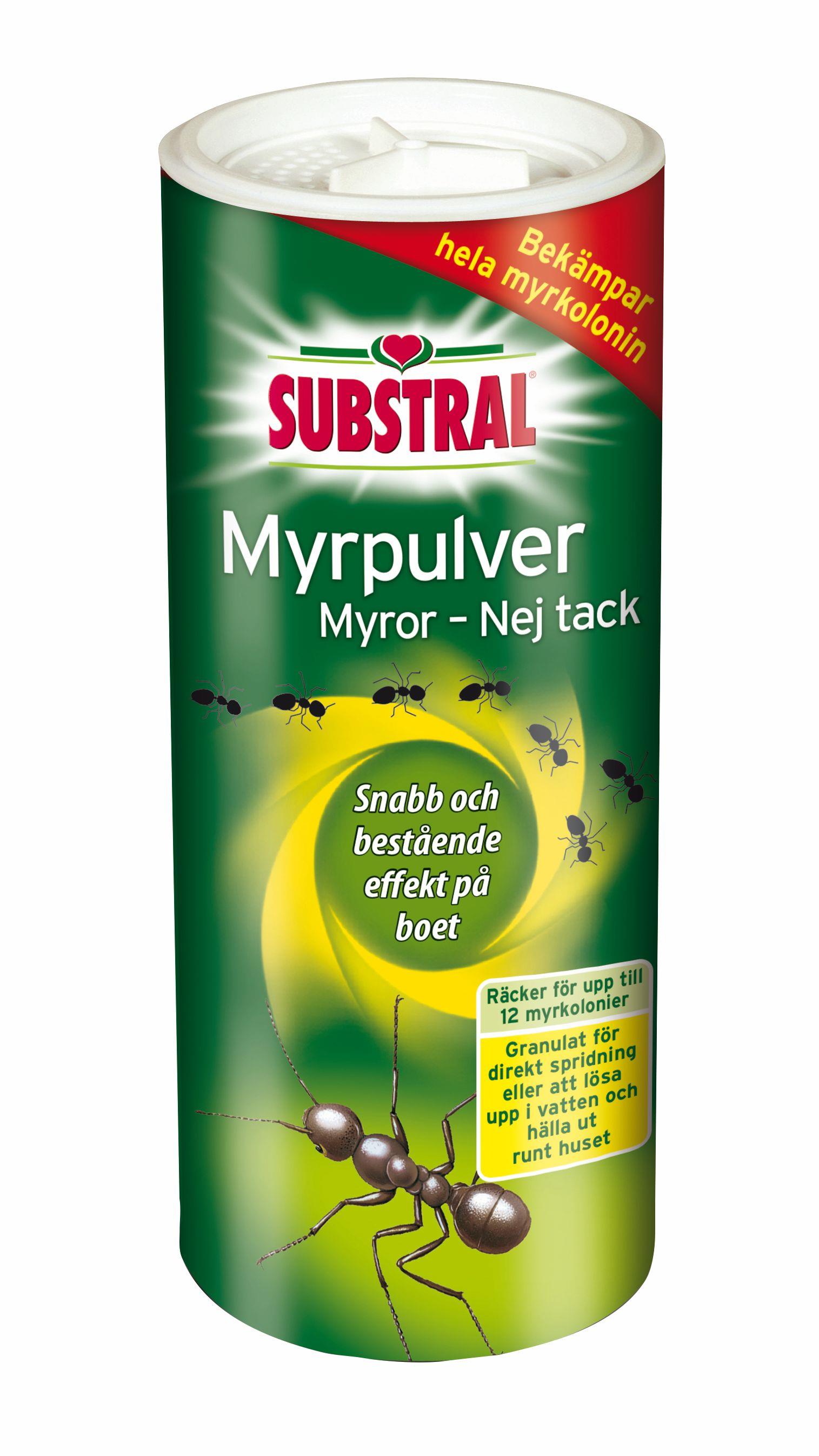 Substral Myrpulver 250g 12st/krt SE