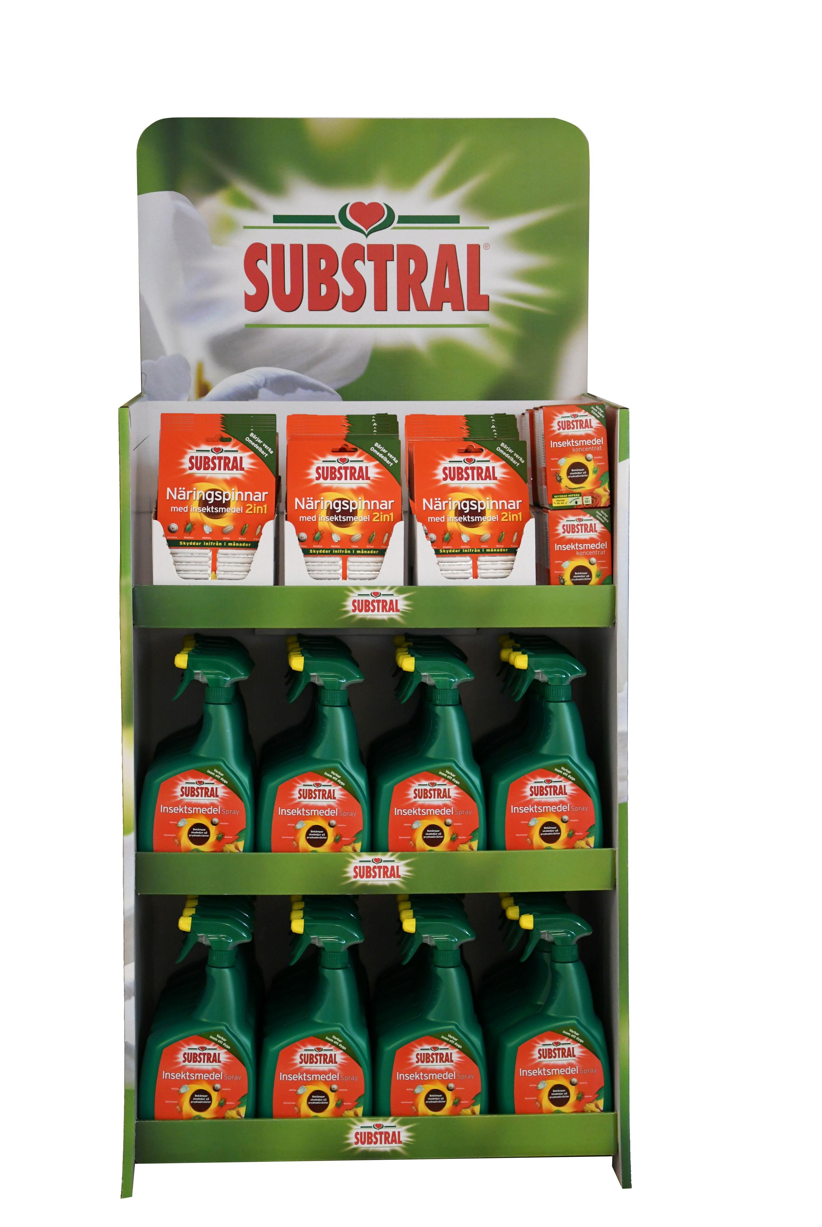 Substral Insektsmedel mixdisplay 164 kfp/KVP