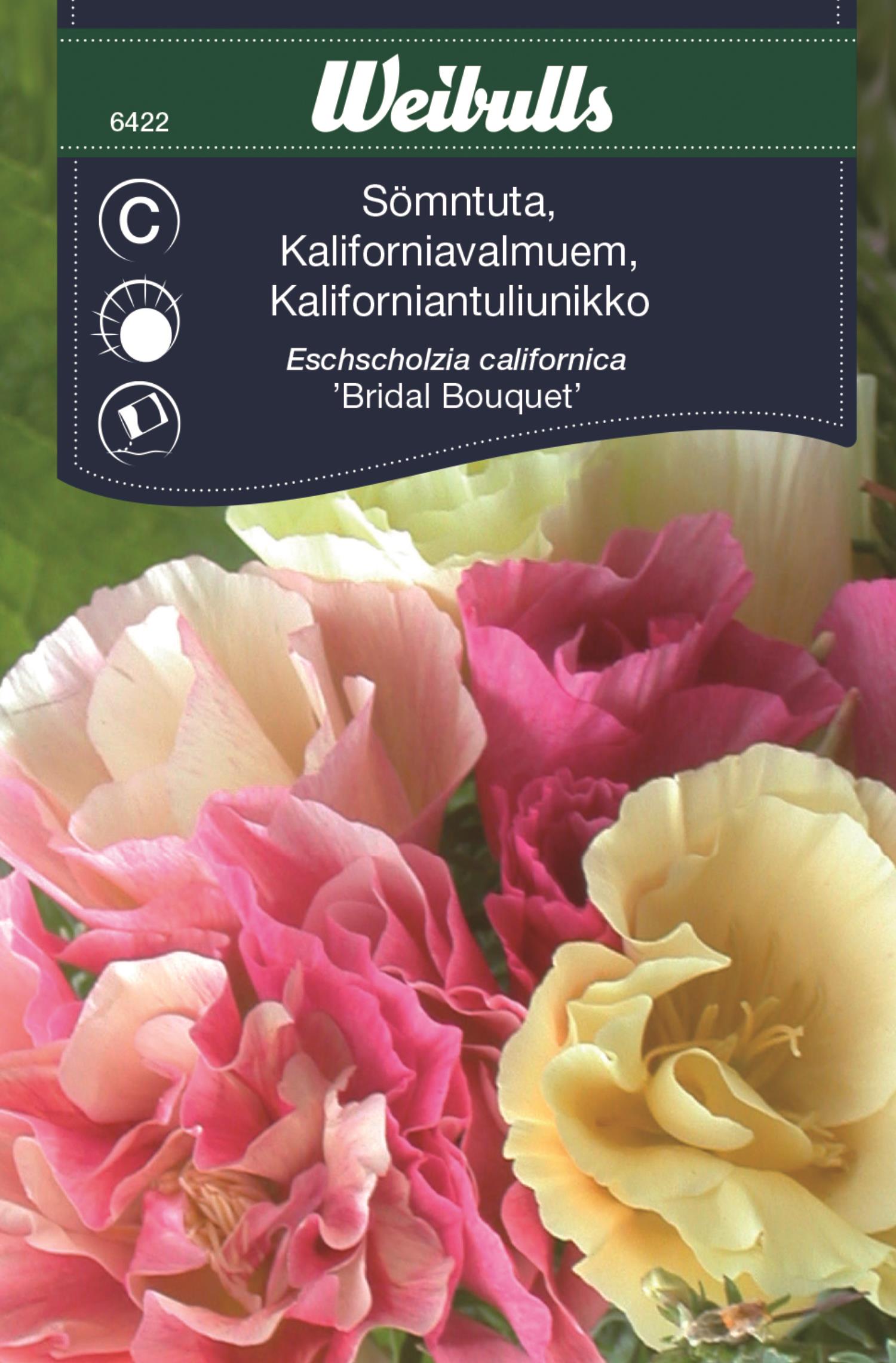 Weibulls Sömntuta bridal bouquet