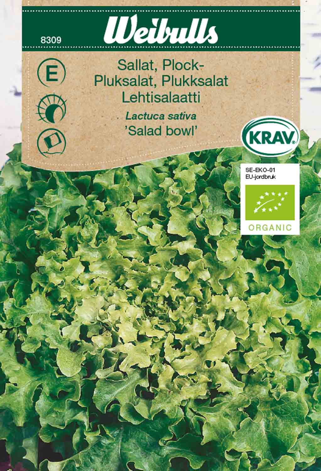 Weibulls Sallat, plock- KRAV 'Salad bowl'