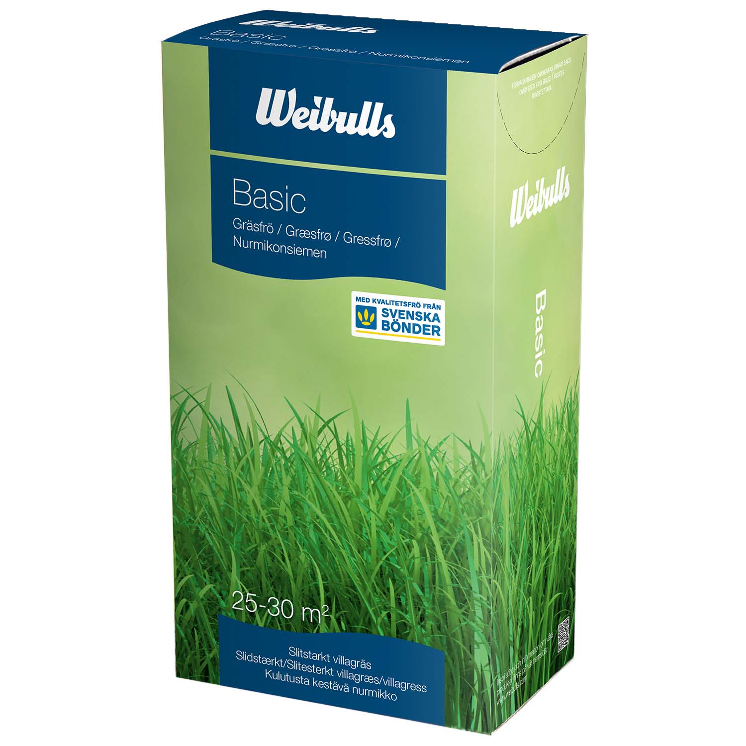 Weibulls Basic 1kg, gräsfrö