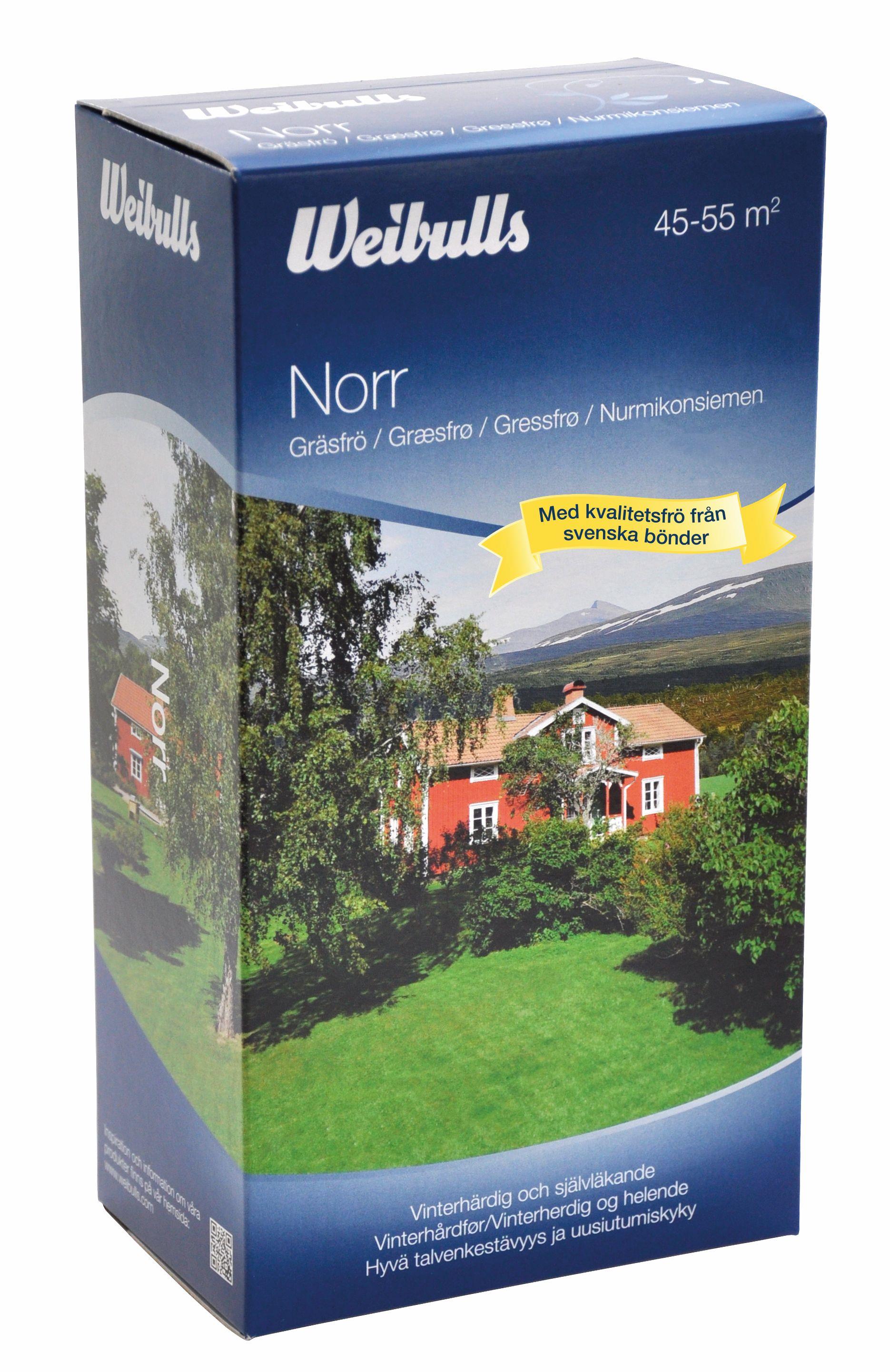 Weibulls Gräsfrö norr 1kg 90st/hap