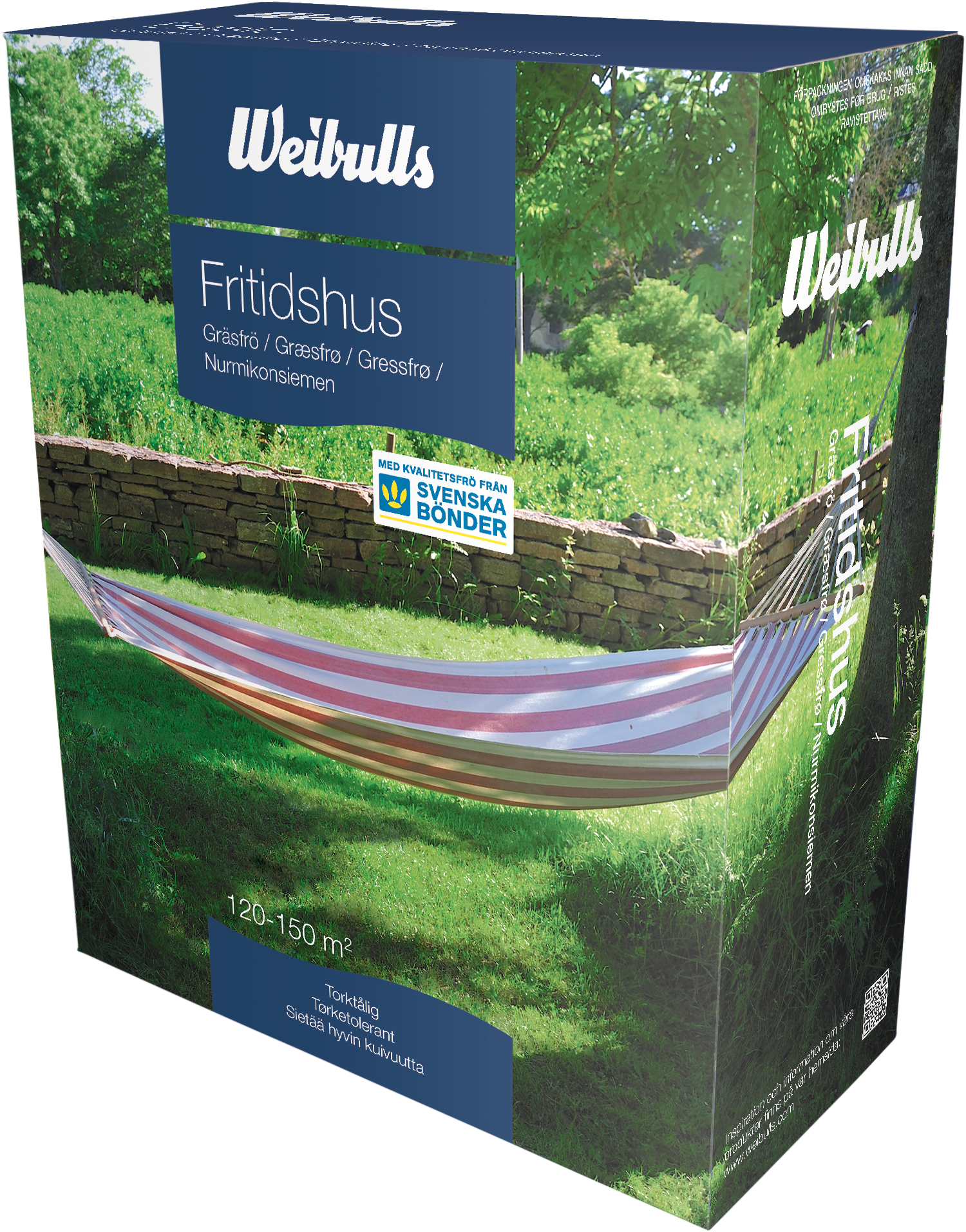 Weibulls Gräsfrö fritidshus 2,4kg