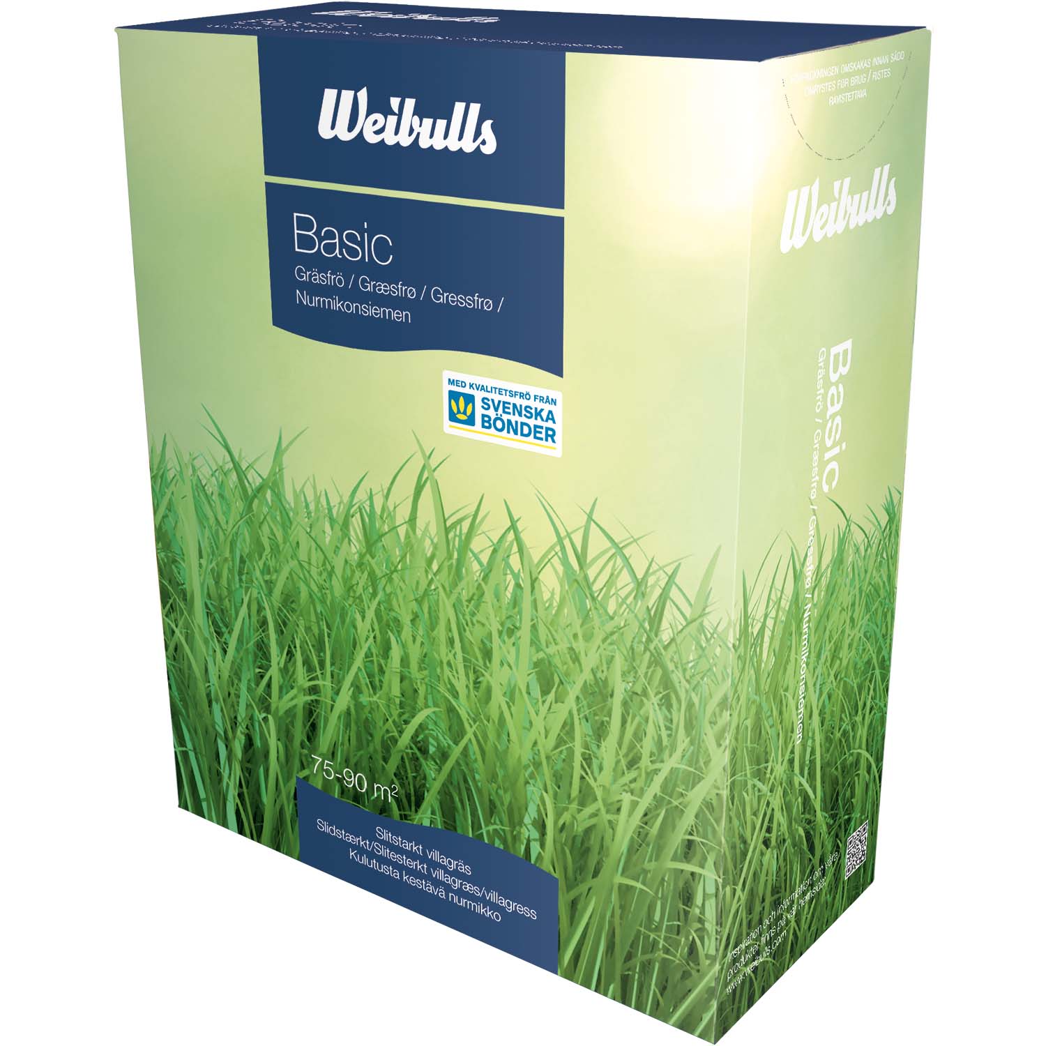 Weibulls Basic 3kg, gräsfrö