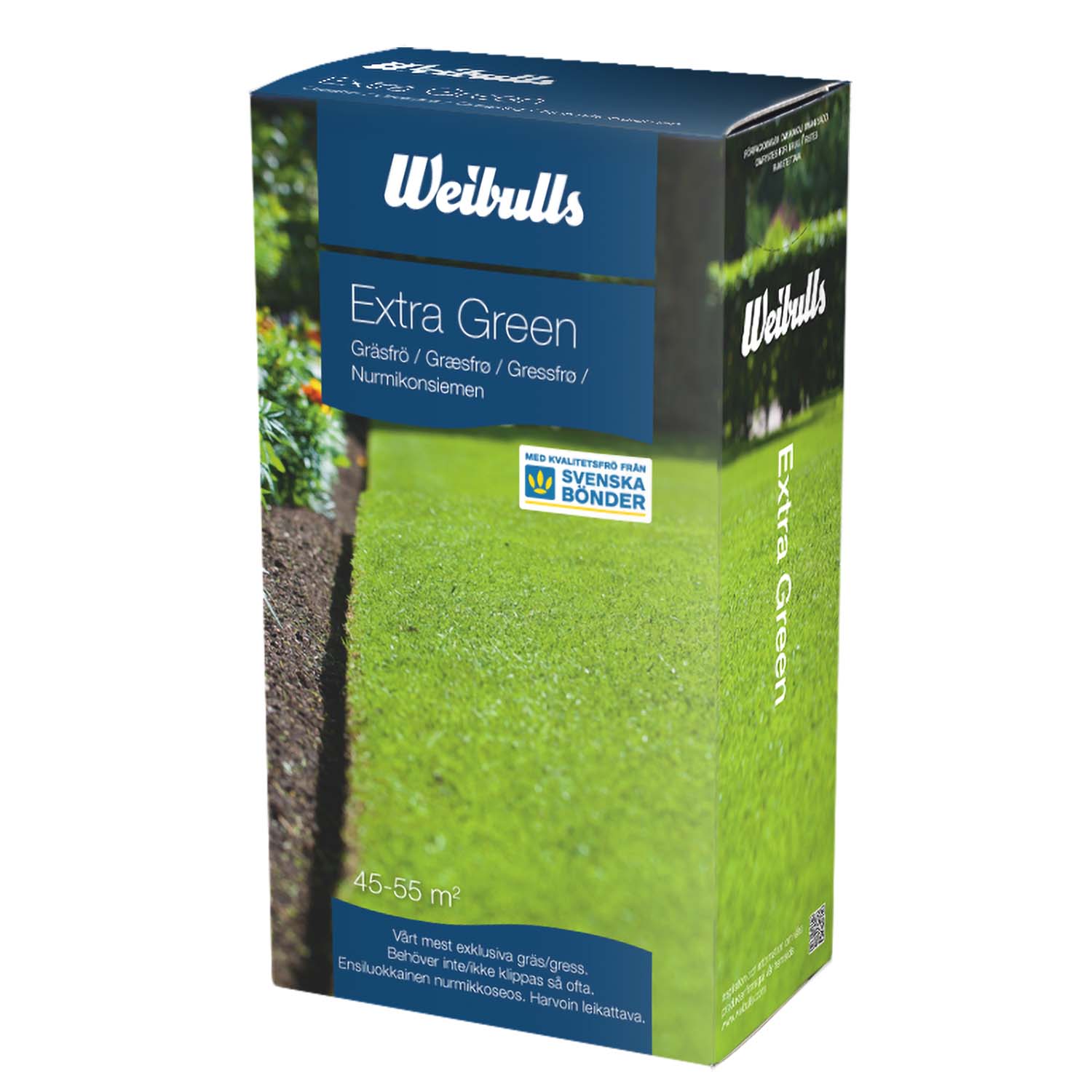Weibulls Extra Green 1kg, gräsfrö