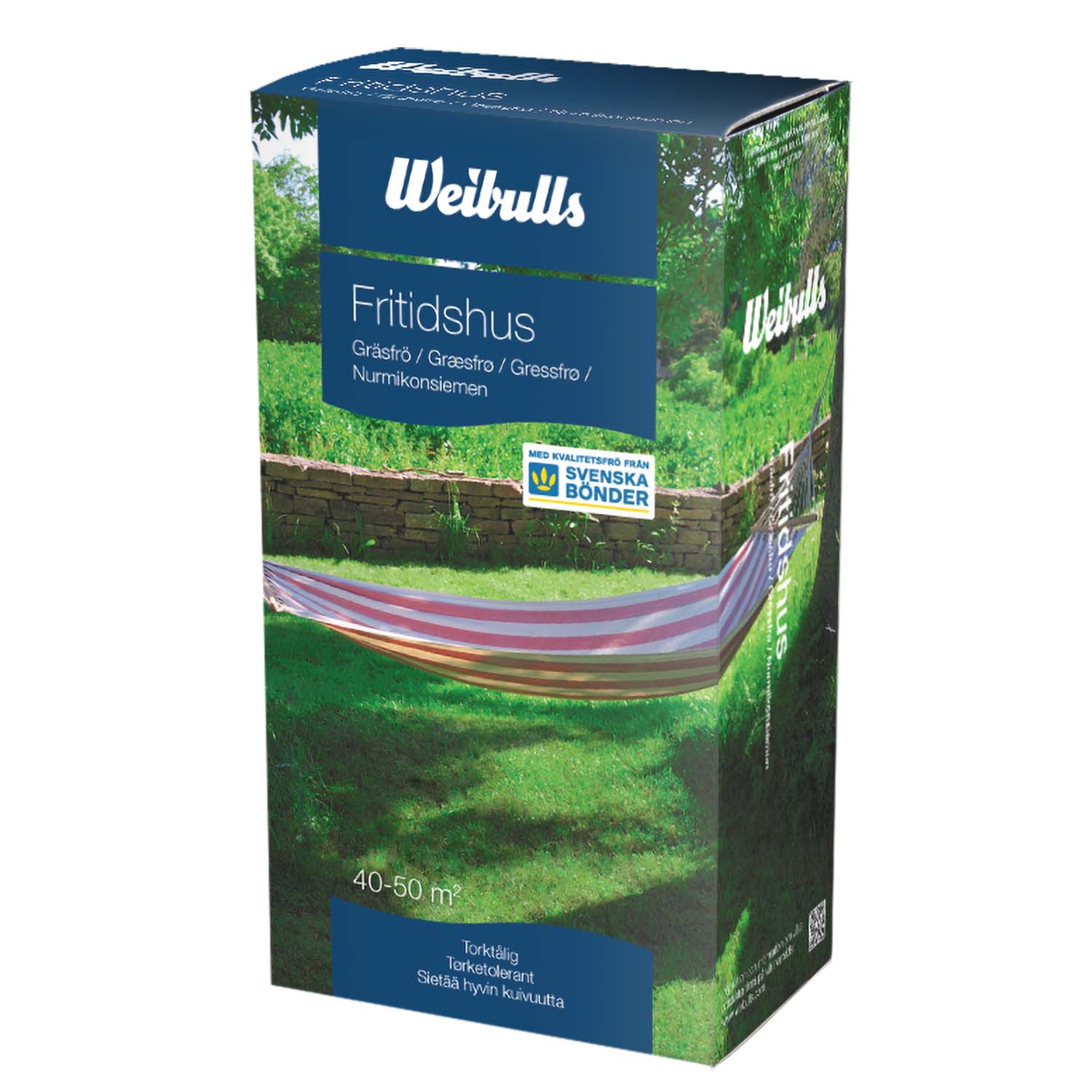 Weibulls Fritidshus 0,8kg, gräsfrö