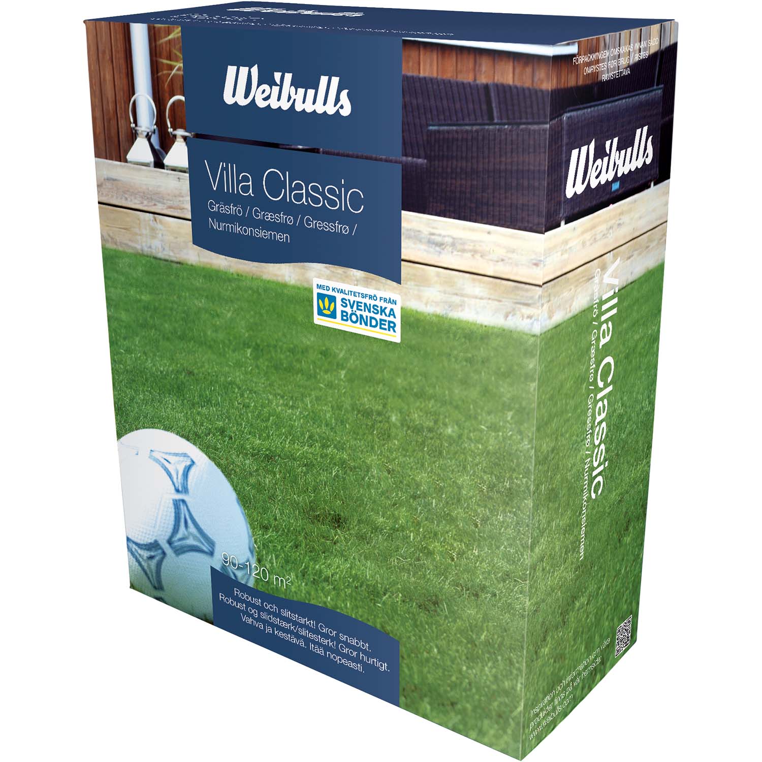 Weibulls Villa Classic 3kg, gräsfrö