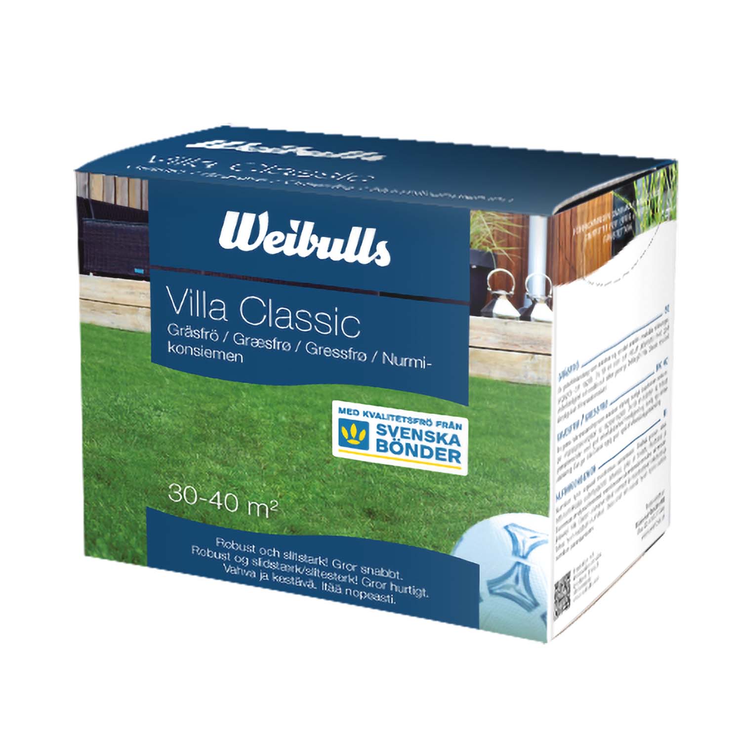 Weibulls Villa Classic 0,5kg, gräsfrö