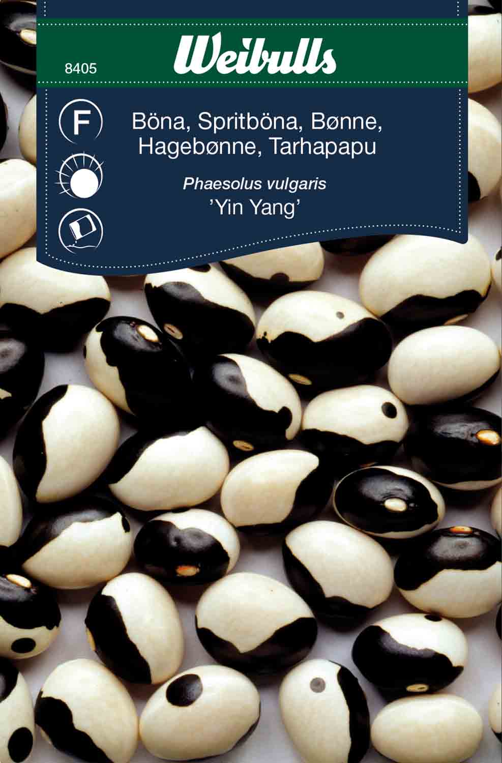 Weibulls Böna, sprit- 'Yin Yang'
