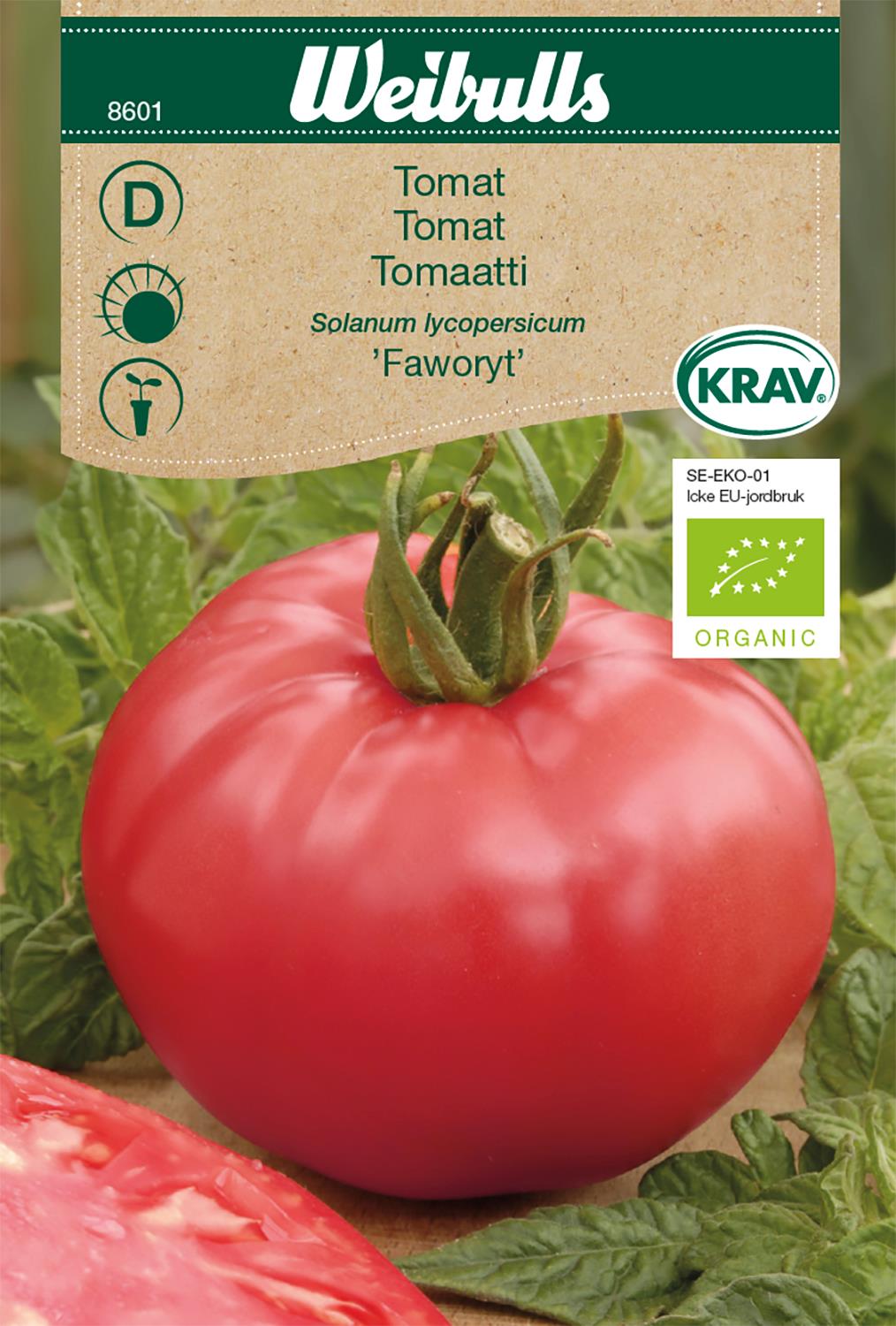 Weibulls Tomat KRAV 'Faworyt'