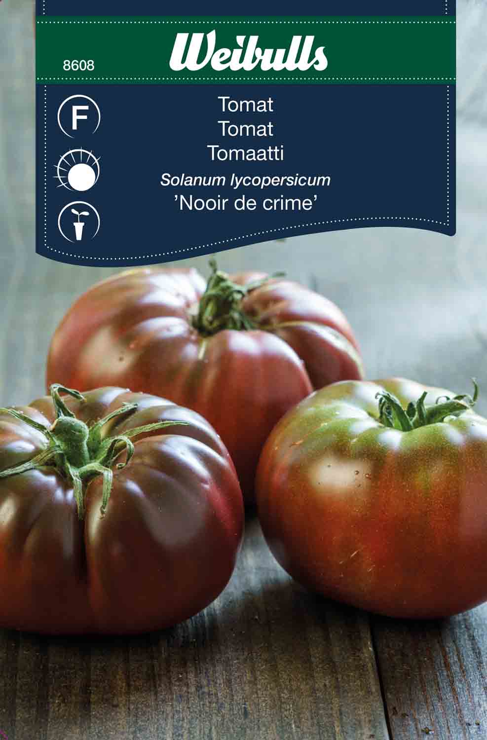 Weibulls Tomat 'Noir de crime'