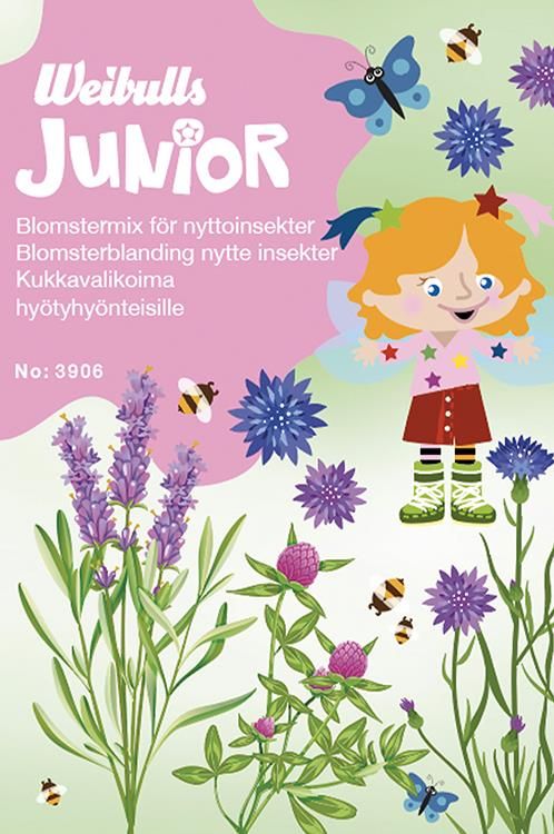Weibulls Junior Blomstermix för nyttoinsekter