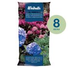 Weibulls Blåbär & Rhododendronjord 40l 8 säckar