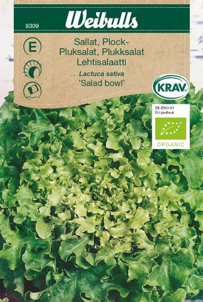 Weibulls Sallat, plock- KRAV 'Salad bowl'