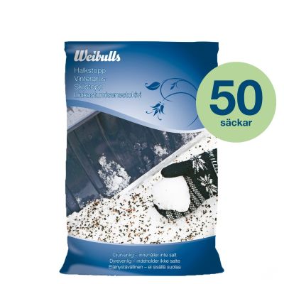 Weibulls Halkstopp 10kg - 50 säckar