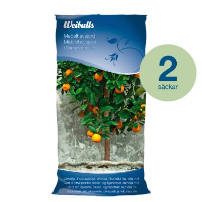 Weibulls Medelhavsjord 18l 2-pack