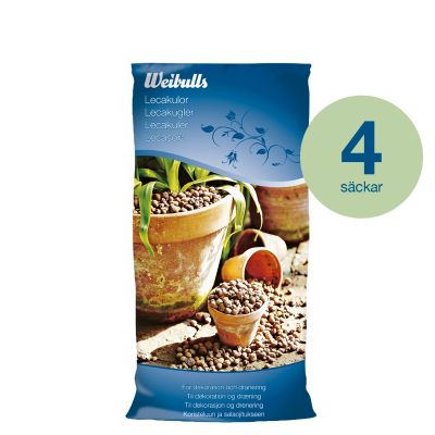 Weibulls Lecakulor 5l 4pack