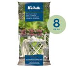 Weibulls Balkong & Urnjord 40l 8st säckar