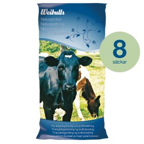 Weibulls Naturgödsel 40l 8 st säckar